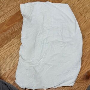 Premium White crib Bedding flannel Sheet